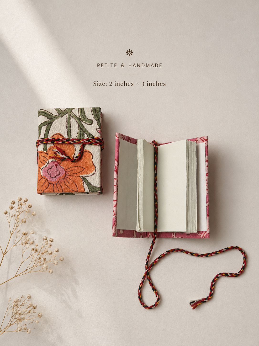 Pocket sized Diary- Set of 3