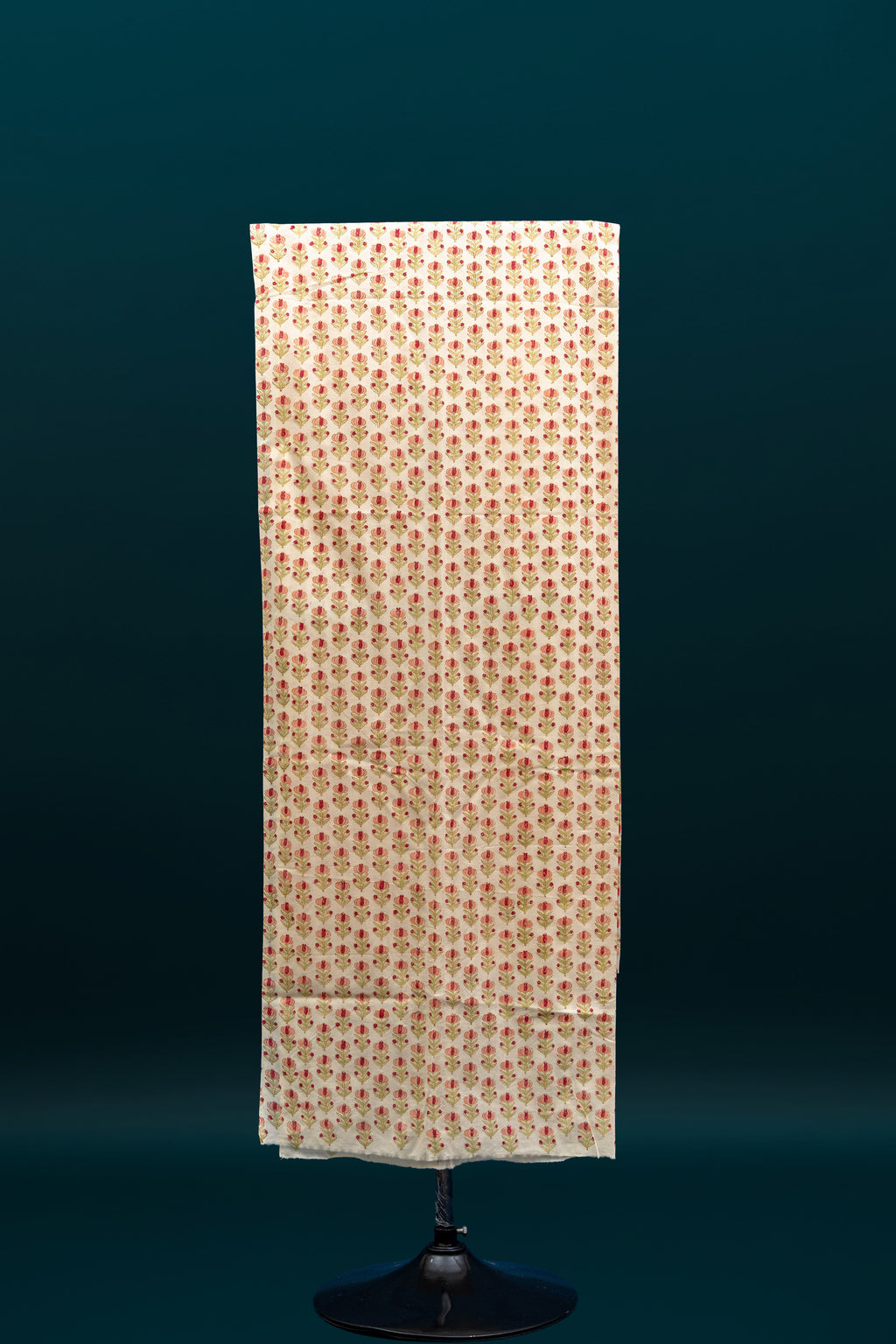 SHAAN–E–IVORY  – Chanderi & Handblock Suit Set