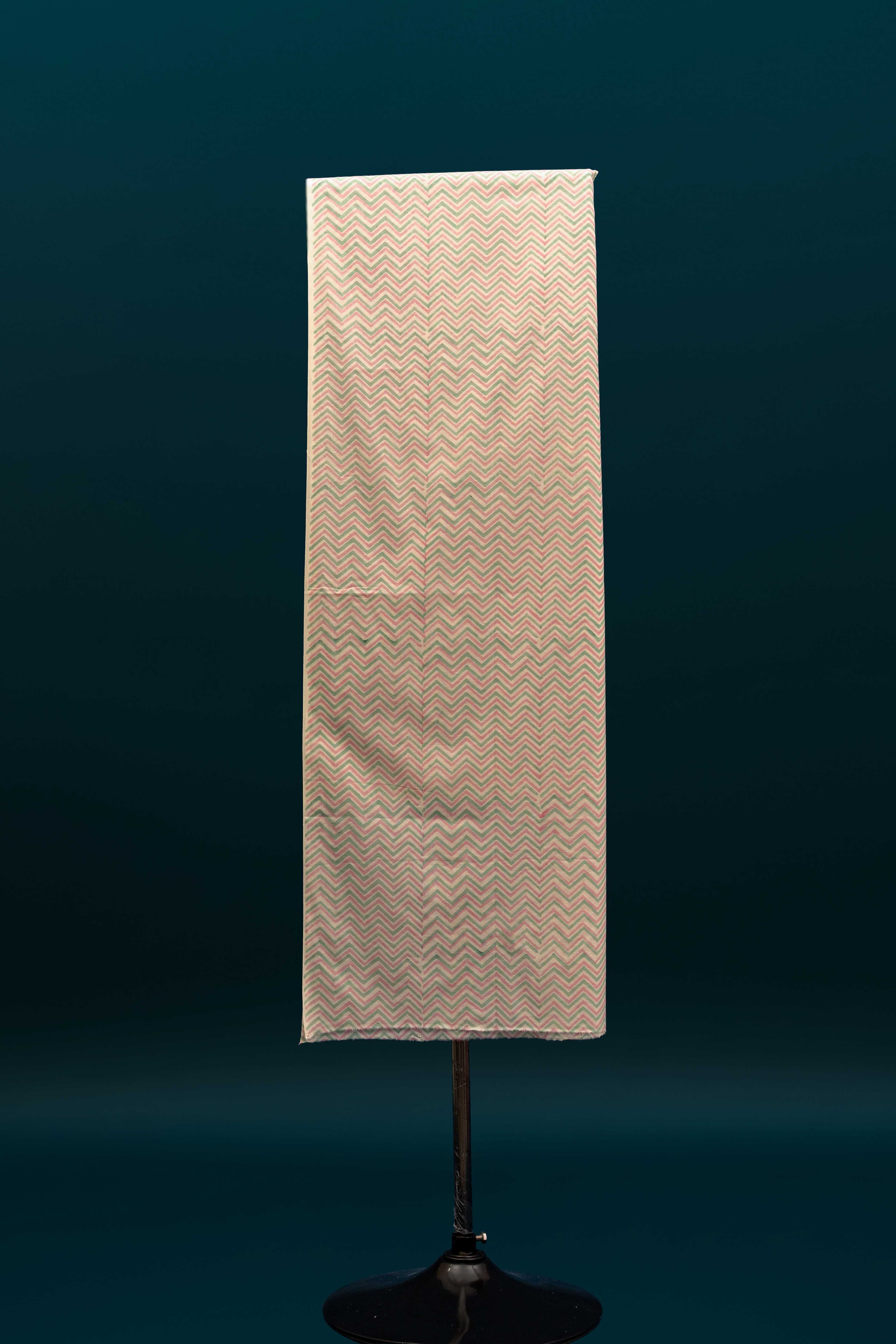 SUROOR – Chanderi & Handblock Suit Set