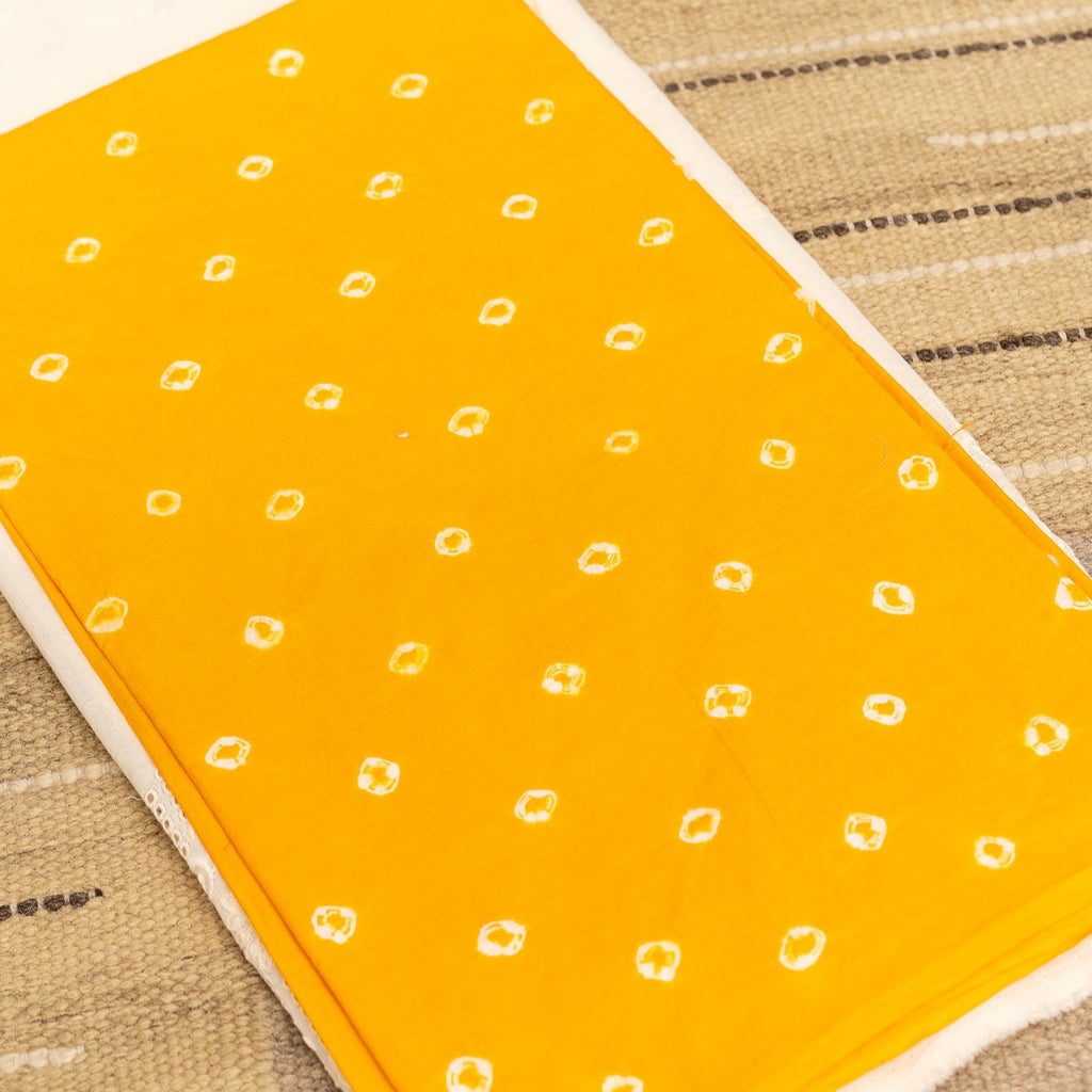 BANDHANI BLOOM-Unstitched Cotton 60×60 Suit Set with Dupatta (3 Piece Fabric)