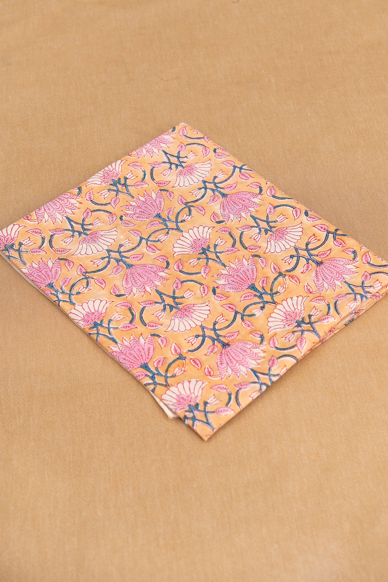 𝗟𝗢𝗧𝗨𝗦 𝗪𝗛𝗜𝗦𝗣𝗘𝗥𝗦 - Unstitched Cotton 60×60 Suit Set with Kota Doria Dupatta (3 Piece Fabric)