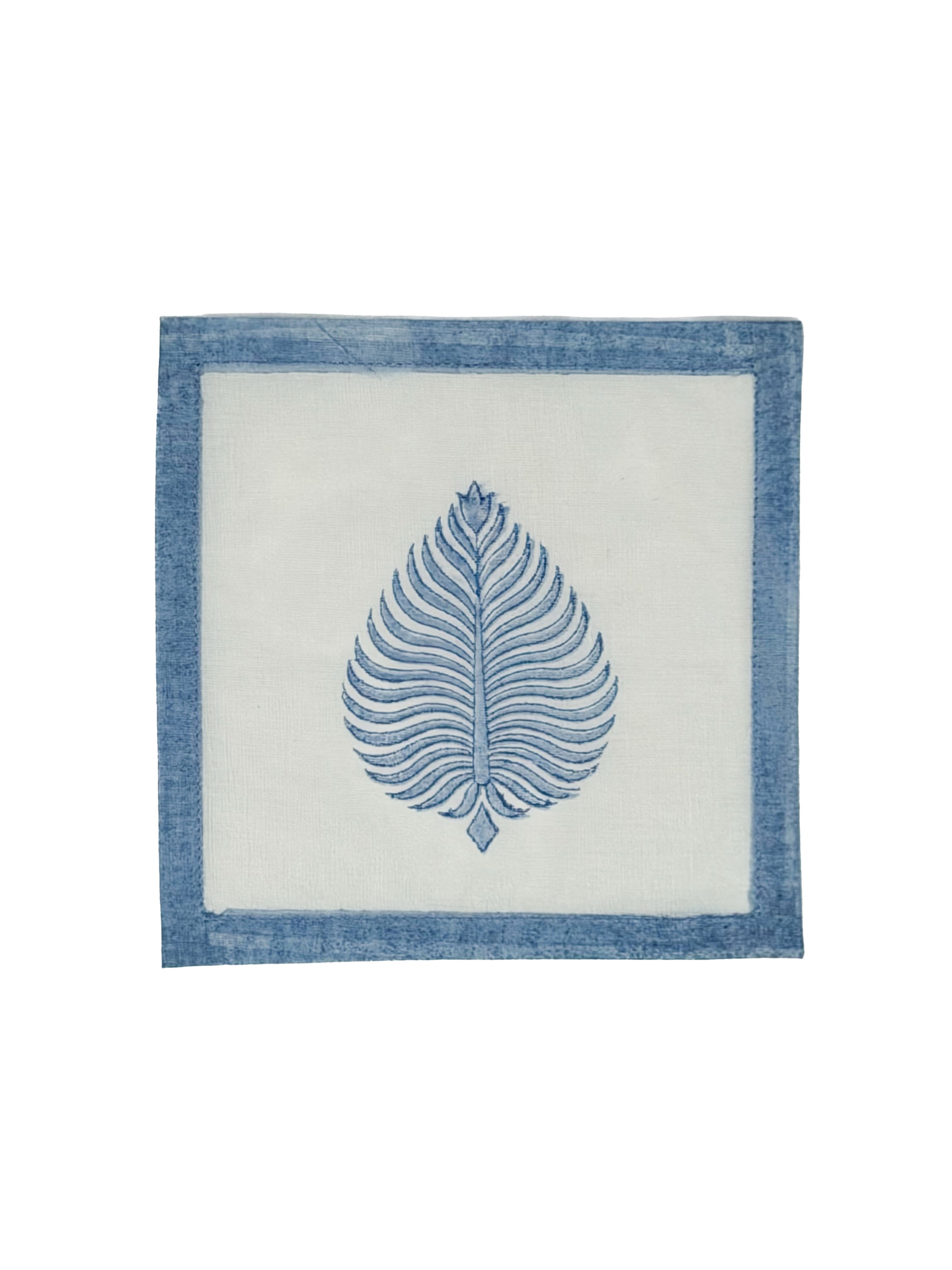 Indigo Courtyard Coasters