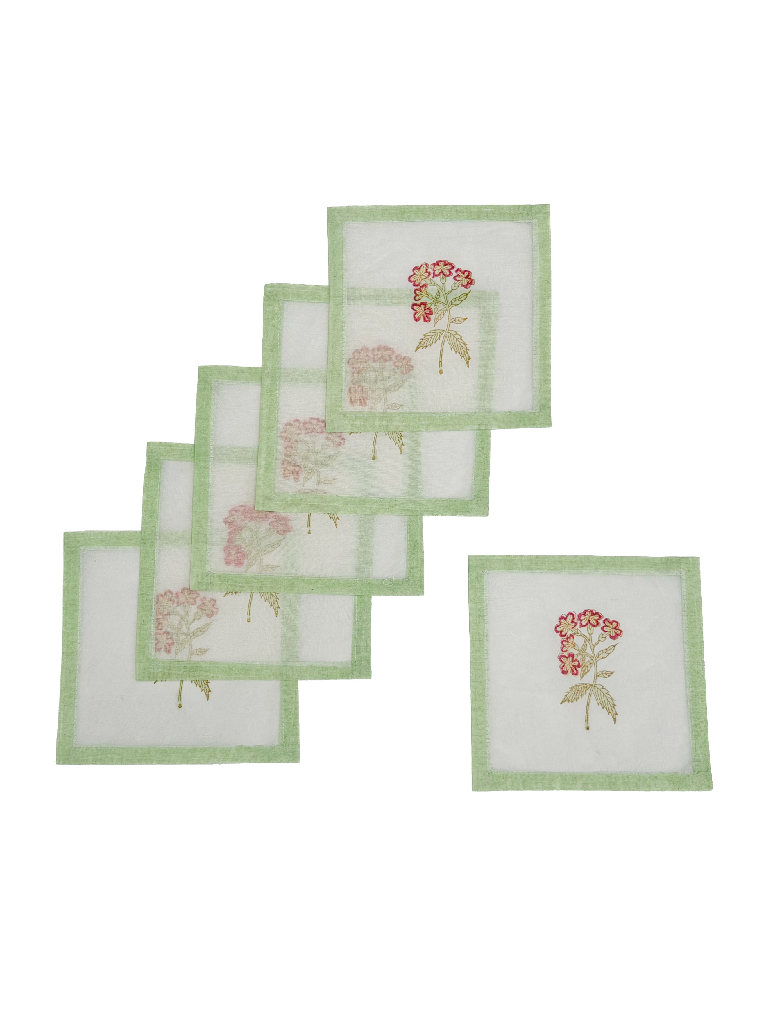 Jaipur Soirée Signature Coasters